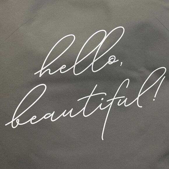 New Upcycled Hand Printed Mom Mode Every Day All Day Shopper Tote Bag - Picture 4 of 4